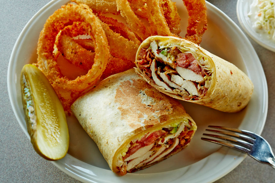 Blue Swan Diner wrap
