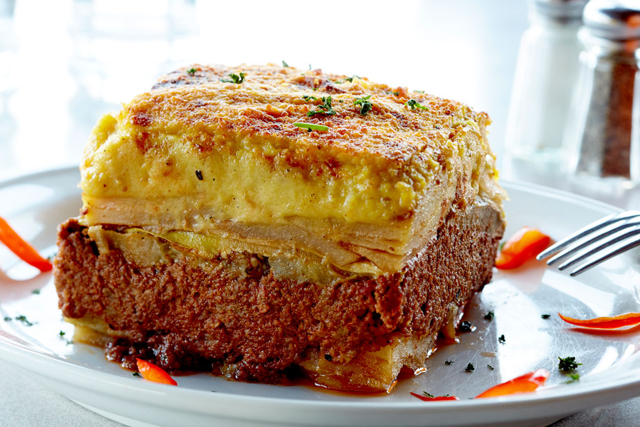 Blue Swan Diner mousaka