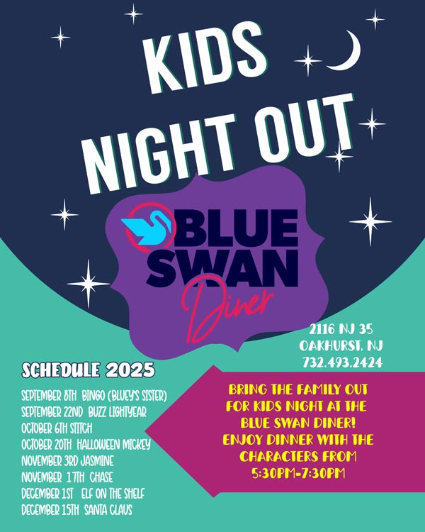 kids nights flyer